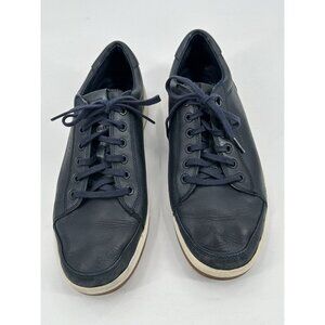 Cole Haan Zero Grand Men's Blue Leather Sneakers Fashion Shoes Lace Up 10M